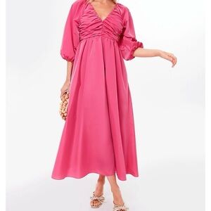 Tuckernuck Hyacinth House Gia V-Neck Ruched Maxi Dress
Size Small
Worn once
$65